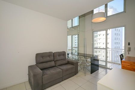 Sala de apartamento para alugar com 1 quarto, 50m² em Vila Andrade, São Paulo