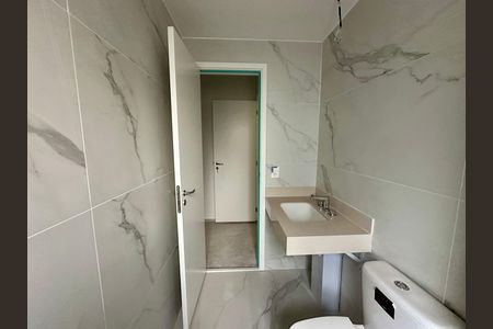 Apartamento à venda com 85m², 2 quartos e 2 vagas Apartamento à venda com 85m², 2 quartos e 2 vagasBanheiro da Suíte 1