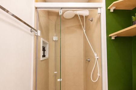 Apartamento para alugar com 25m², 1 quarto e 1 vaga Apartamento para alugar com 25m², 1 quarto e 1 vagaBanheiro
