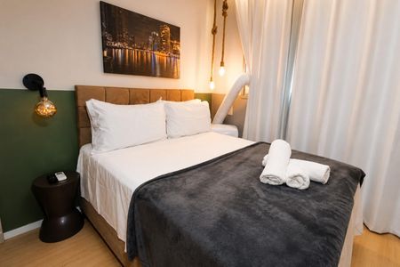 Apartamento para alugar com 25m², 1 quarto e 1 vaga Apartamento para alugar com 25m², 1 quarto e 1 vagaQuarto