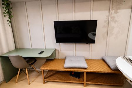 Apartamento para alugar com 25m², 1 quarto e 1 vaga Apartamento para alugar com 25m², 1 quarto e 1 vagaSala