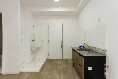 cozinha de kitnet/studio para alugar com 2 quartos, 36m² em Vila Nova das Belezas, São Paulo