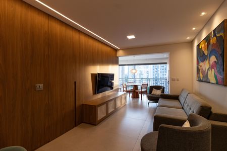 Sala de apartamento para alugar com 3 quartos, 89m² em Barra Funda, São Paulo