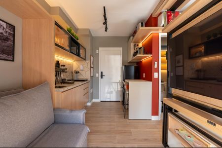 Studio à venda com 24m², 1 quarto e sem vaga Studio à venda com 24m², 1 quarto e sem vagaSala
