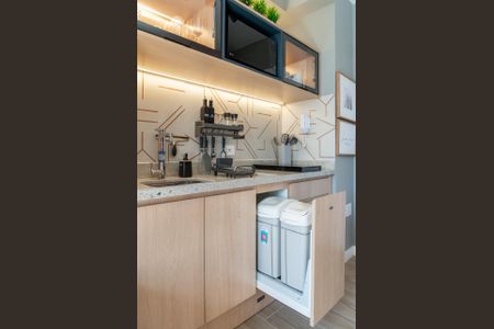 Studio à venda com 24m², 1 quarto e sem vaga Studio à venda com 24m², 1 quarto e sem vagaCozinha