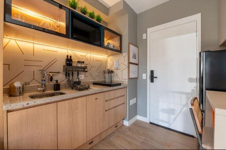 Studio à venda com 24m², 1 quarto e sem vaga Studio à venda com 24m², 1 quarto e sem vagaCozinha