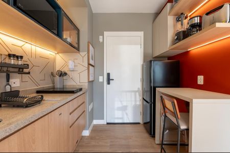 Studio à venda com 24m², 1 quarto e sem vaga Studio à venda com 24m², 1 quarto e sem vagaCozinha