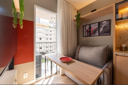 Studio à venda com 24m², 1 quarto e sem vaga Studio à venda com 24m², 1 quarto e sem vagaSala