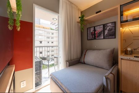Studio à venda com 24m², 1 quarto e sem vaga Studio à venda com 24m², 1 quarto e sem vagaSala