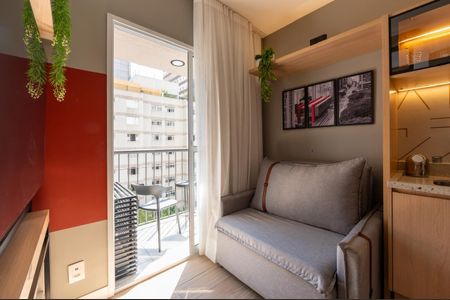 Studio à venda com 24m², 1 quarto e sem vaga Studio à venda com 24m², 1 quarto e sem vagaSala