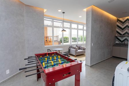 Apartamento à venda com 43m², 2 quartos e 1 vaga Apartamento à venda com 43m², 2 quartos e 1 vagaÁrea comum - Salão de jogos e lavanderia