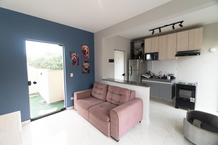 Sala/Cozinha de apartamento para alugar com 1 quarto, 80m² em Vila Santa Catarina, São Paulo