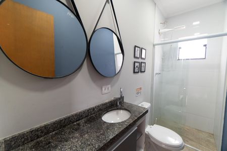 Banheiro de apartamento para alugar com 1 quarto, 80m² em Vila Santa Catarina, São Paulo