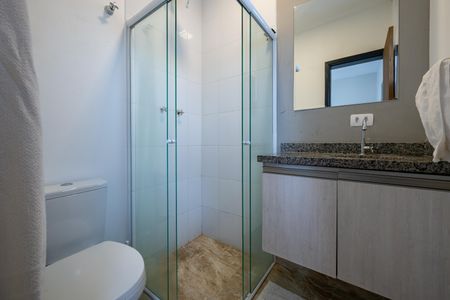 Studio para alugar com 60m², 1 quarto e sem vaga Studio para alugar com 60m², 1 quarto e sem vagaBanheiro