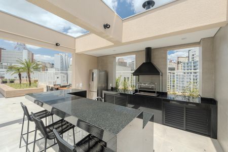 Apartamento para alugar com 25m², 1 quarto e sem vagaÁrea comum - Churrasqueira