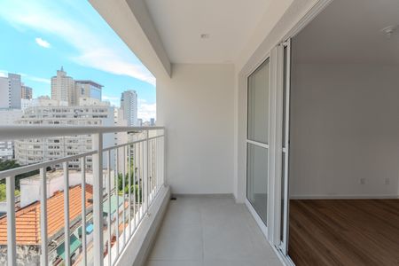 Apartamento para alugar com 25m², 1 quarto e sem vagaSacada
