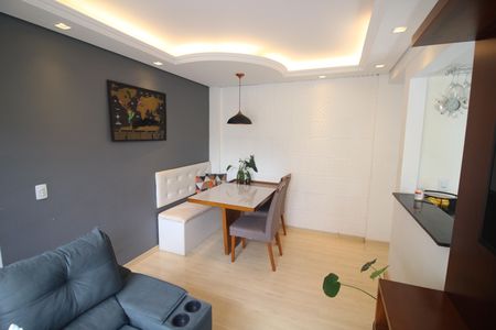 Sala de apartamento à venda com 2 quartos, 47m² em Flávio Marques Lisboa, Belo Horizonte