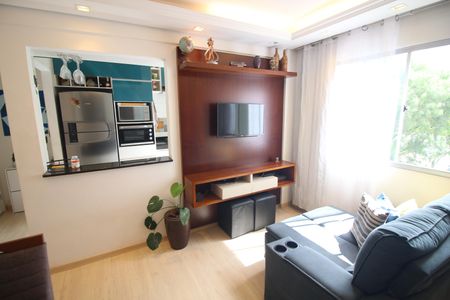 Sala de apartamento à venda com 2 quartos, 47m² em Flávio Marques Lisboa, Belo Horizonte