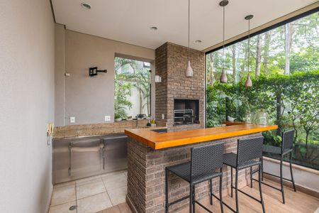Studio à venda com 35m², 1 quarto e 1 vagaChurrasqueira