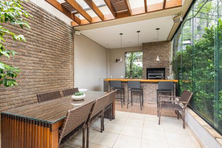 Studio à venda com 35m², 1 quarto e 1 vagaChurrasqueira