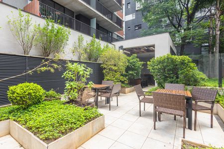 Studio à venda com 35m², 1 quarto e 1 vagaChurrasqueira
