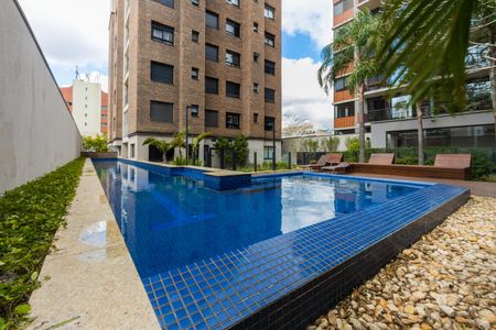 Studio à venda com 35m², 1 quarto e 1 vagaPiscina