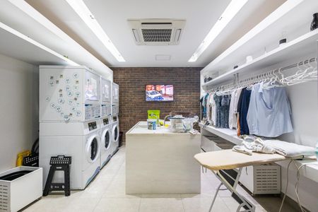 Studio à venda com 35m², 1 quarto e 1 vagaLavanderia