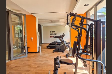 Apartamento à venda com 25m², 1 quarto e sem vaga Apartamento à venda com 25m², 1 quarto e sem vagaAcademia
