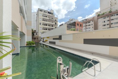Apartamento para alugar com 27m², 1 quarto e sem vaga Apartamento para alugar com 27m², 1 quarto e sem vagaÁrea comum - Piscina