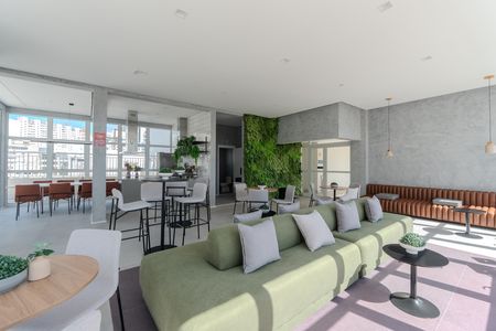 Apartamento para alugar com 27m², 1 quarto e sem vaga Apartamento para alugar com 27m², 1 quarto e sem vagaÁrea comum - Salão de festas