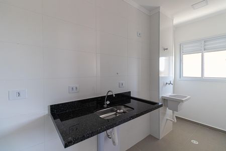 Apartamento à venda com 27m², 1 quarto e sem vaga Apartamento à venda com 27m², 1 quarto e sem vagaCozinha e Área de Serviço