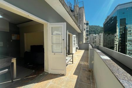 Varanda  de apartamento para alugar com 3 quartos, 148m² em Copacabana, Rio de Janeiro
