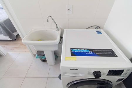Apartamento para alugar com 25m², 1 quarto e sem vaga Apartamento para alugar com 25m², 1 quarto e sem vagaSala, cozinha e área de serviço