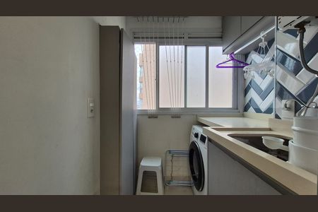 Lavanderia de apartamento à venda com 2 quartos, 90m² em Vila Apiai, Santo André