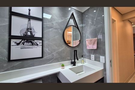 Apartamento à venda com 90m², 2 quartos e 2 vagas Apartamento à venda com 90m², 2 quartos e 2 vagasBanheiro