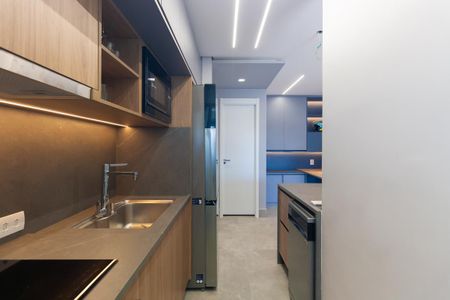 Cozinha de apartamento à venda com 2 quartos, 73m² em Jardim Independência (são Paulo), São Paulo