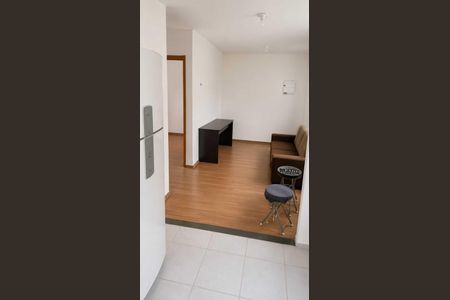 Cozinha de apartamento para alugar com 2 quartos, 43m² em Bela Vista, Palhoça
