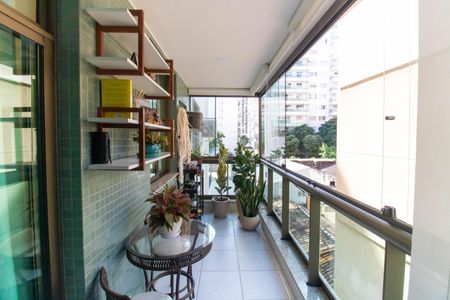 Varanda da Sala de apartamento à venda com 3 quartos, 120m² em Icaraí, Niterói