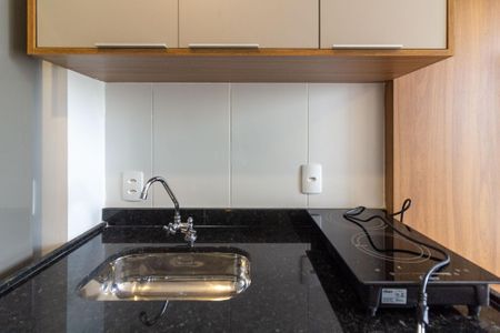 Apartamento à venda com 27m², 1 quarto e sem vagaCozinha e Área de Serviço