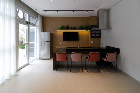 Apartamento à venda com 27m², 1 quarto e sem vagaSalão de festas