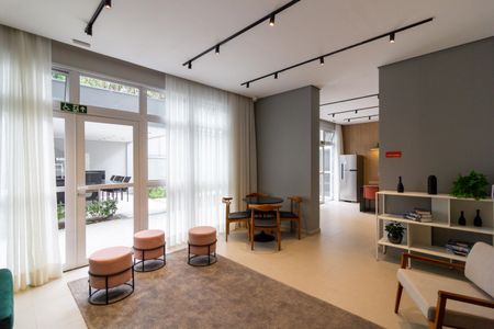 Apartamento à venda com 27m², 1 quarto e sem vagaSalão de festas