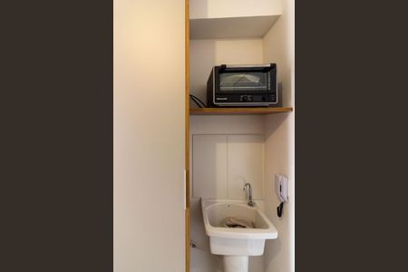 Apartamento à venda com 27m², 1 quarto e sem vagaCozinha e Área de Serviço