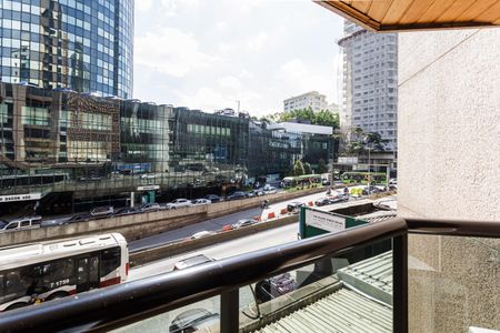 Varanda de apartamento para alugar com 1 quarto, 50m² em Jardim Paulistano, São Paulo