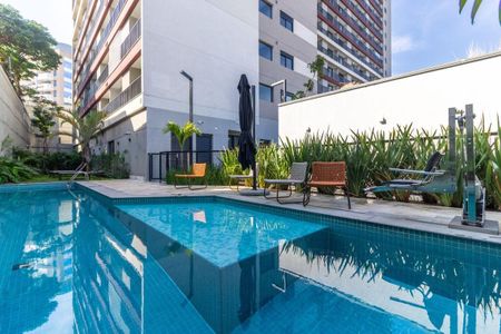 Apartamento para alugar com 25m², 1 quarto e sem vaga Apartamento para alugar com 25m², 1 quarto e sem vagaÁrea Comum - Piscina