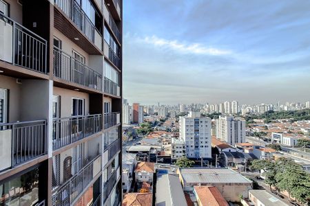 Vista da Varanda de apartamento à venda com 1 quarto, 29m² em Jardim da Gloria, São Paulo