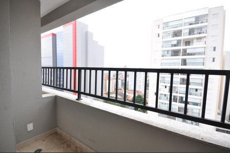 Sacada da Sala de apartamento para alugar com 1 quarto, 30m² em Vila Mazzei, São Paulo