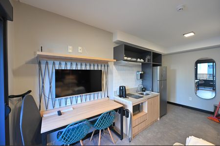 Studio para alugar com 29m², 1 quarto e sem vagaSala/Quarto