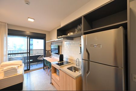 Studio para alugar com 29m², 1 quarto e sem vagaCozinha