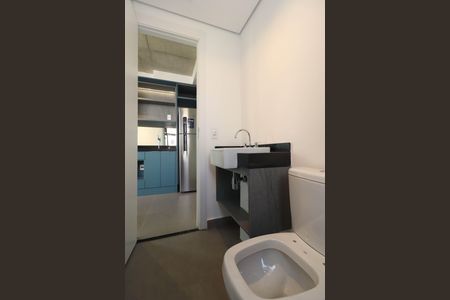 Banheiro de kitnet/studio à venda com 1 quarto, 20m² em Cerqueira César, São Paulo
