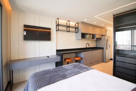 Studio para alugar com 28m², 1 quarto e sem vagaSuíte 